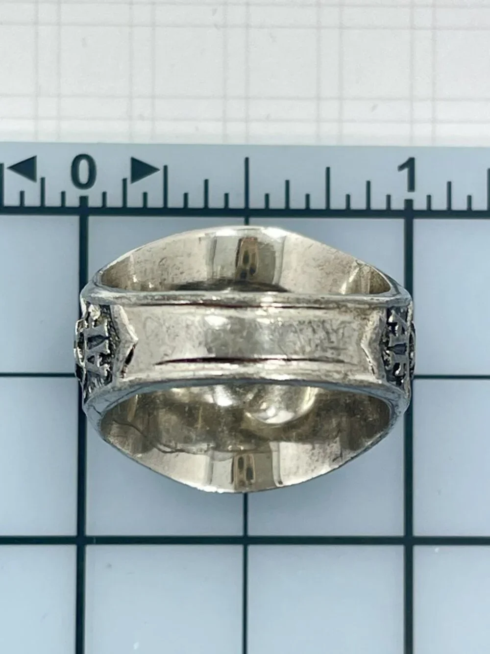 Vintage Kinney Sterling USAF Security Service Military Ring – Size 10